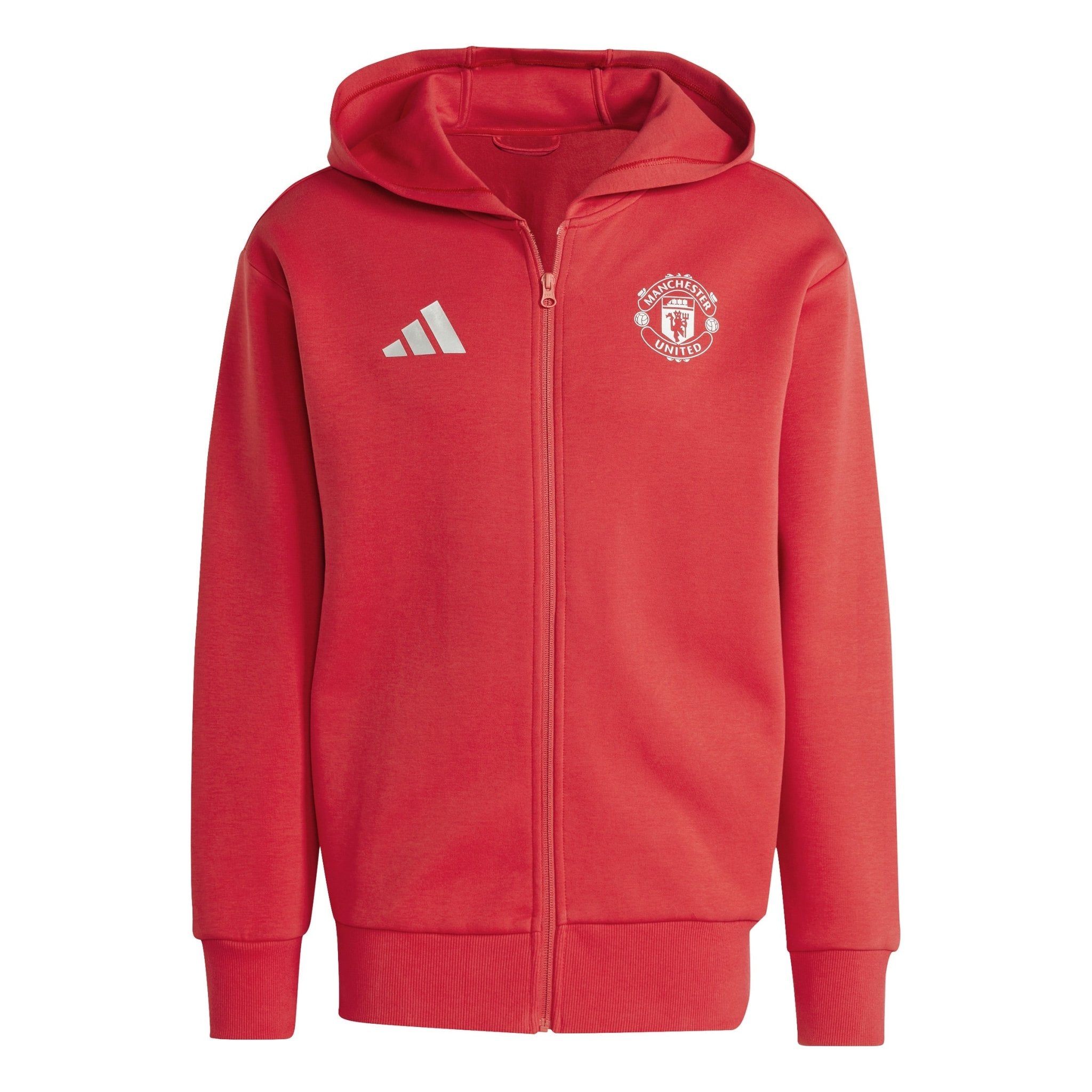 Manchester United FC Men Red Soccer high quality Anthem Jacket DX9077 Size Small