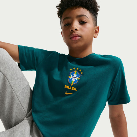 Brazil Youth Crest Tee