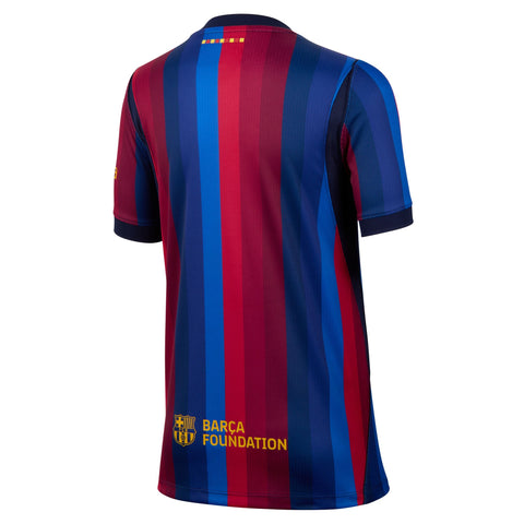 Barcelona Youth Stadium Home Jersey