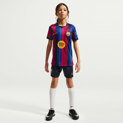 Barcelona Youth Stadium Home Jersey
