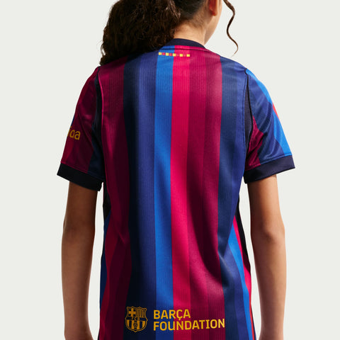 Barcelona Youth Stadium Home Jersey