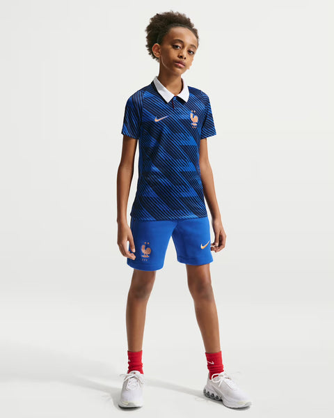 France Youth Stadium Home Jersey