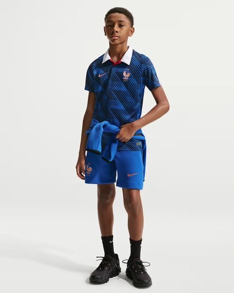 France Youth Stadium Home Jersey
