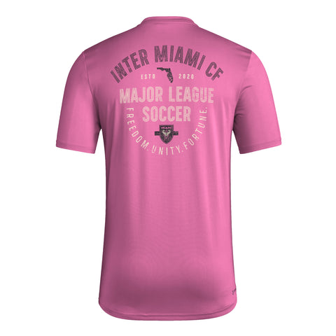 Inter Miami CF Pregame Logo Tee