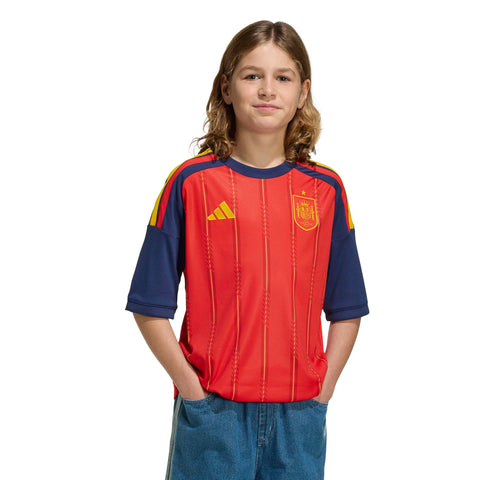 Spain 26 Home Kids Jersey