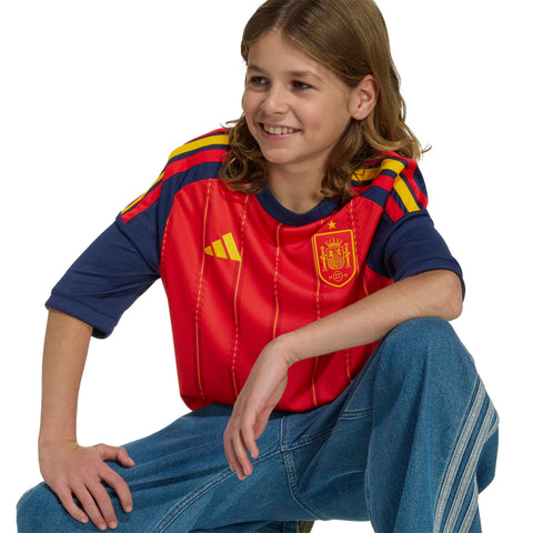 Spain 26 Home Kids Jersey