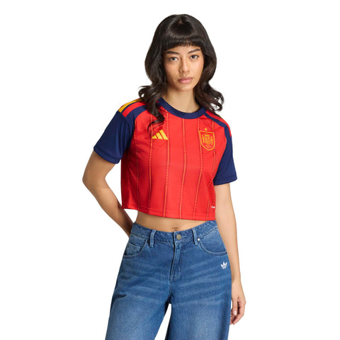 Spain 26 Home Cropped Jersey