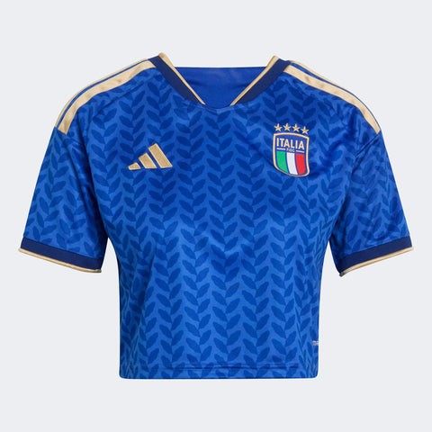 Italy 26 Home Replica Cropped Jersey
