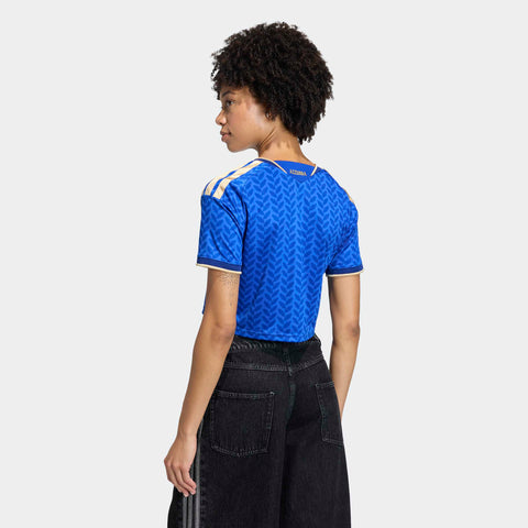 Italy 26 Home Replica Cropped Jersey