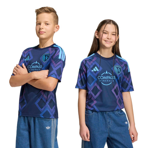 26 Sporting KC Youth Replica Away Jersey