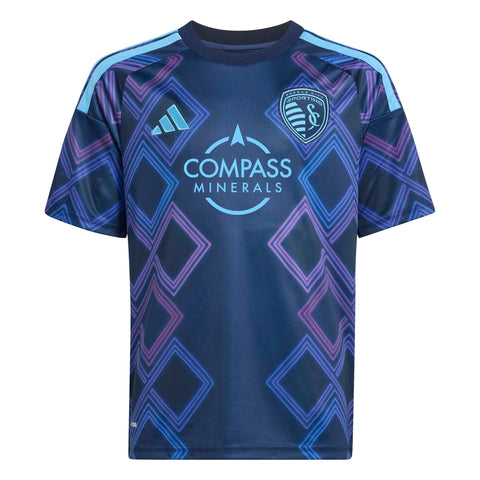 26 Sporting KC Youth Replica Away Jersey