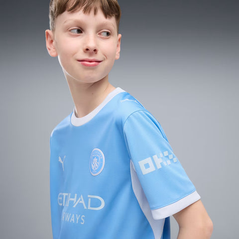26 Man City Youth Replica Home Jersey