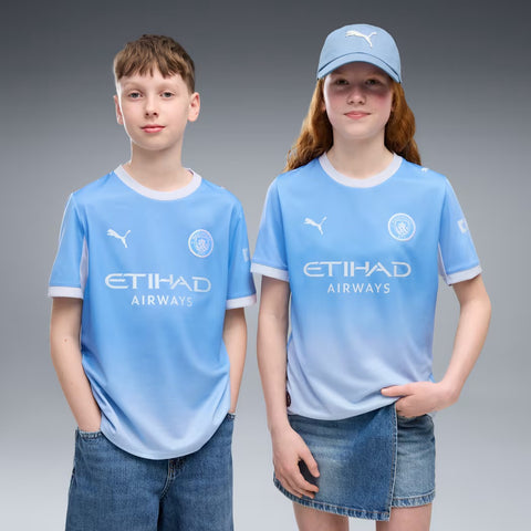 26 Man City Youth Replica Home Jersey