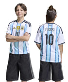 Argentina 26 Home Replica Messi Kids Jersey - Soccer90