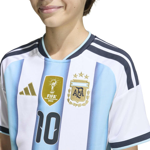 Argentina 26 Home Replica Messi Kids Jersey - Soccer90