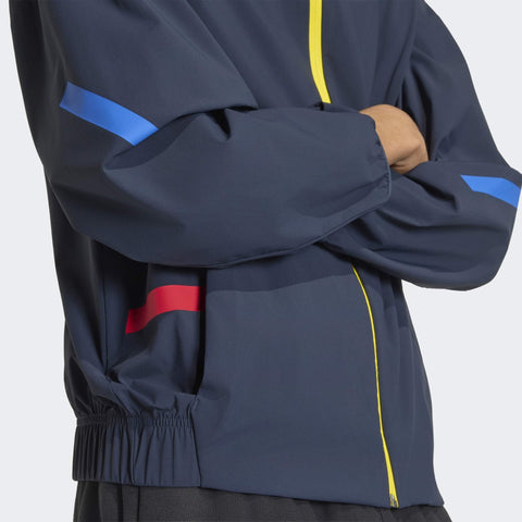 Arsenal FC Z.N.E Blue. Anthem Jacket - Soccer90