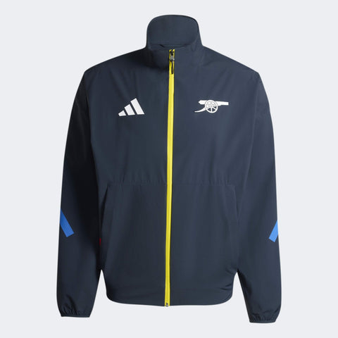 Arsenal FC Z.N.E Blue. Anthem Jacket - Soccer90