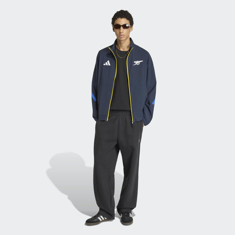 Arsenal FC Z.N.E Blue. Anthem Jacket - Soccer90