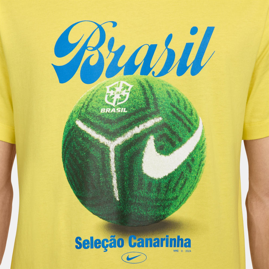 Brazil Home Field Nike Soccer T-Shirt - Soccer90