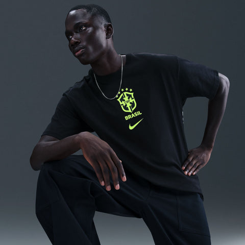 Brazil Men's Nike Soccer Goalkeeper T-Shirt - Soccer90