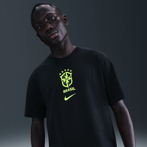 Brazil Men's Nike Soccer Goalkeeper T-Shirt - Soccer90