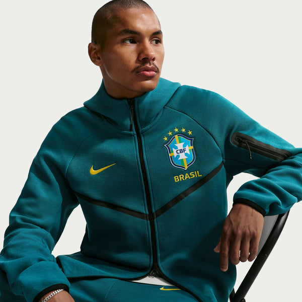 Brazil Tech Fleece Hoodie - Soccer90