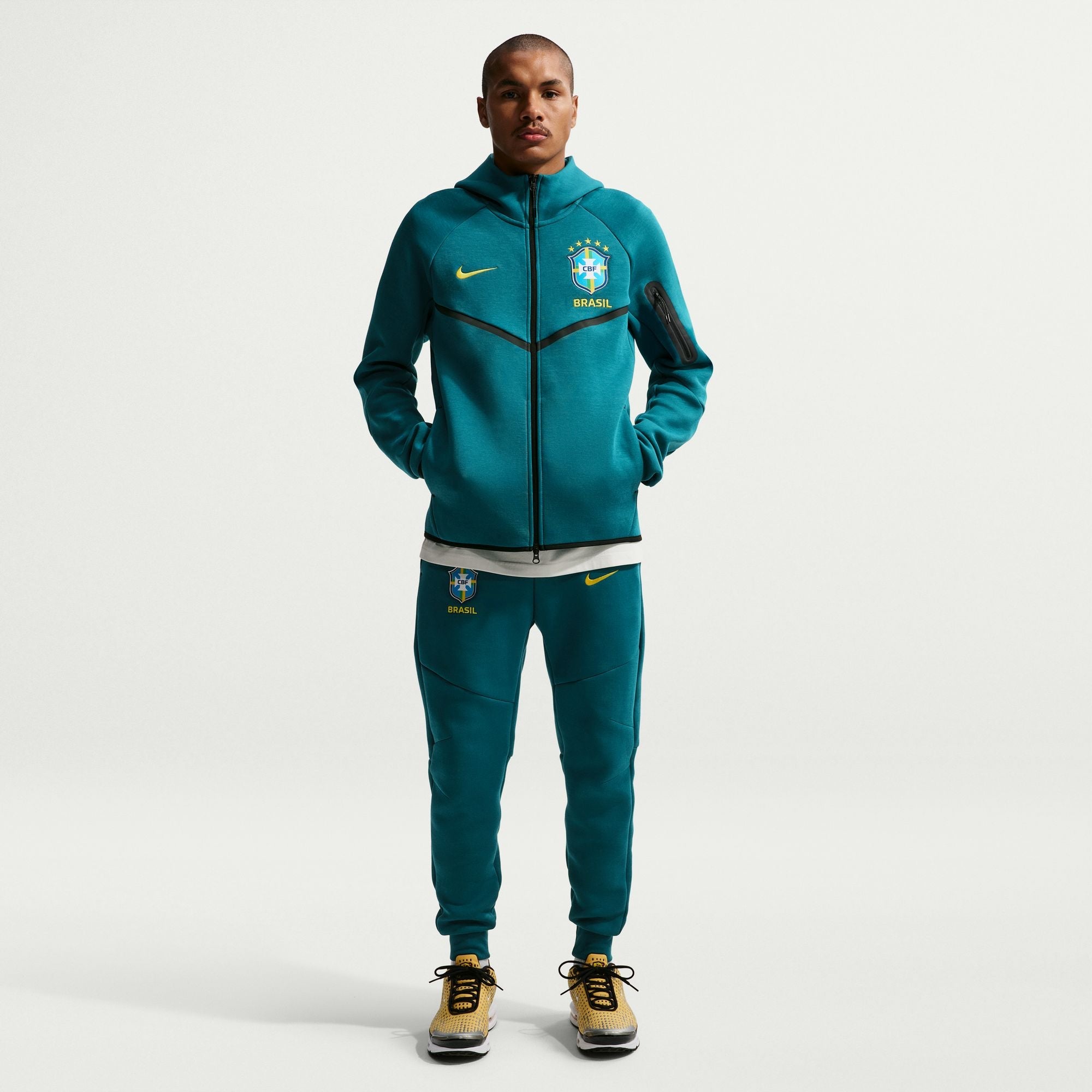 Brazil Tech Fleece Hoodie – Soccer90