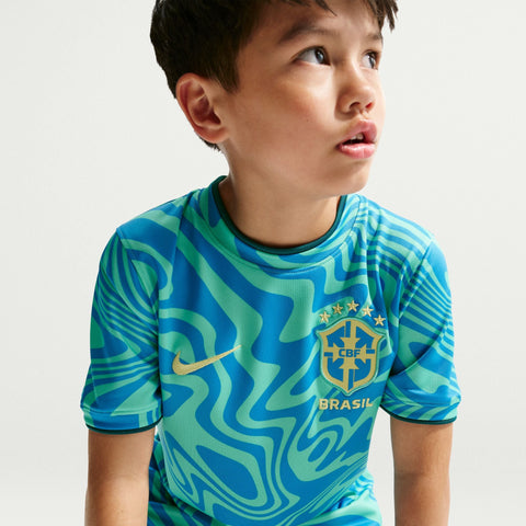Brazil Youth Prematch Top - Soccer90