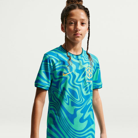 Brazil Youth Prematch Top - Soccer90