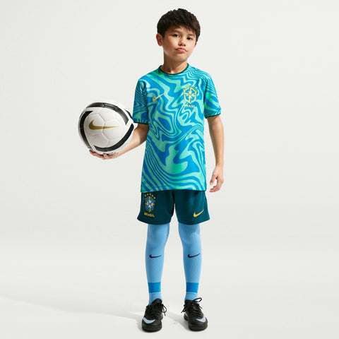 Brazil Youth Prematch Top - Soccer90