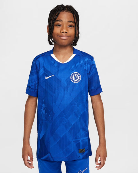 Chelsea FC 25/26 Stadium Home Big Kids Jersey - Soccer90
