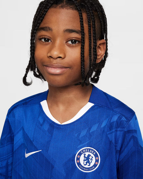 Chelsea FC 25/26 Stadium Home Big Kids Jersey - Soccer90