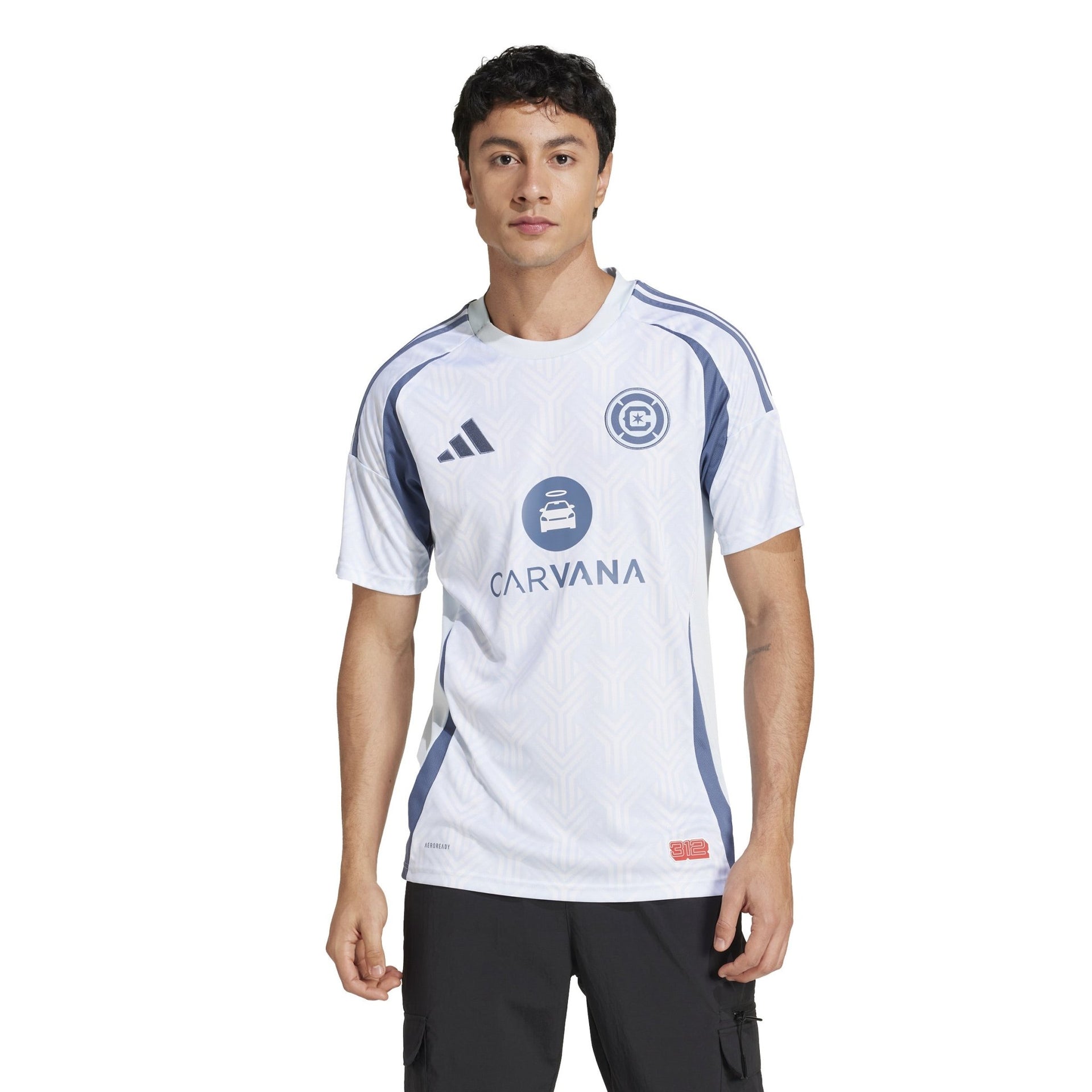 adidas Chicago Fire 25/26 Away Jersey Sky Tint S