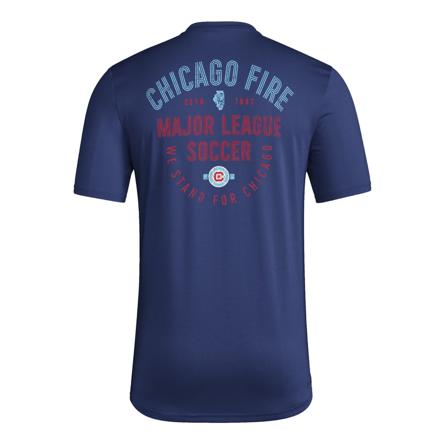 Chicago Fire FC Pregame Logo Tee - Soccer90