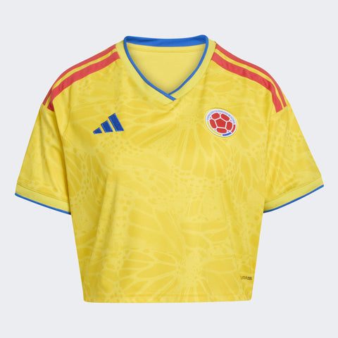 Colombia 26 Home Replica Cropped Jersey - Soccer90