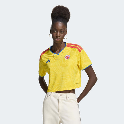 Colombia 26 Home Replica Cropped Jersey - Soccer90