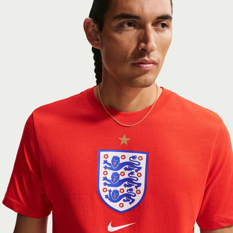 England Crest Red Tee - Soccer90
