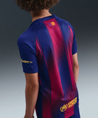 FC Barcelona 2025/26 Stadium Home Big Kids' Nike Dri - FIT Soccer Replica Jersey - Soccer90
