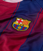 FC Barcelona 2025/26 Stadium Home Big Kids' Nike Dri - FIT Soccer Replica Jersey - Soccer90