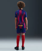 FC Barcelona 2025/26 Stadium Home Big Kids' Nike Dri - FIT Soccer Replica Jersey - Soccer90