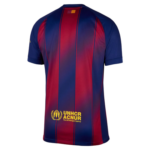 FC Barcelona 2025/26 Stadium Home Men's Nike Dri - FIT Soccer Replica Jersey - Soccer90