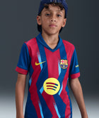 FC Barcelona 2025/26 Stadium Third Big Kids' Nike Dri - FIT Total 90 Soccer Replica - Soccer90