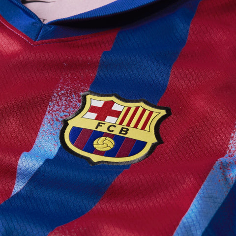 FC Barcelona 2025/26 Stadium Third Big Kids' Nike Dri - FIT Total 90 Soccer Replica - Soccer90