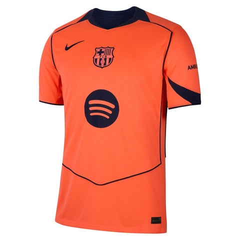 FC Barcelona 2025/26 Stadium Third Men's Nike Dri - FIT Total 90 Soccer Replica Jersey - Soccer90