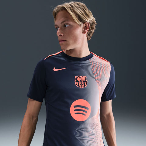FC Barcelona Academy Pro Third Men's Nike Dri - FIT Soccer Pre - Match Top - Soccer90