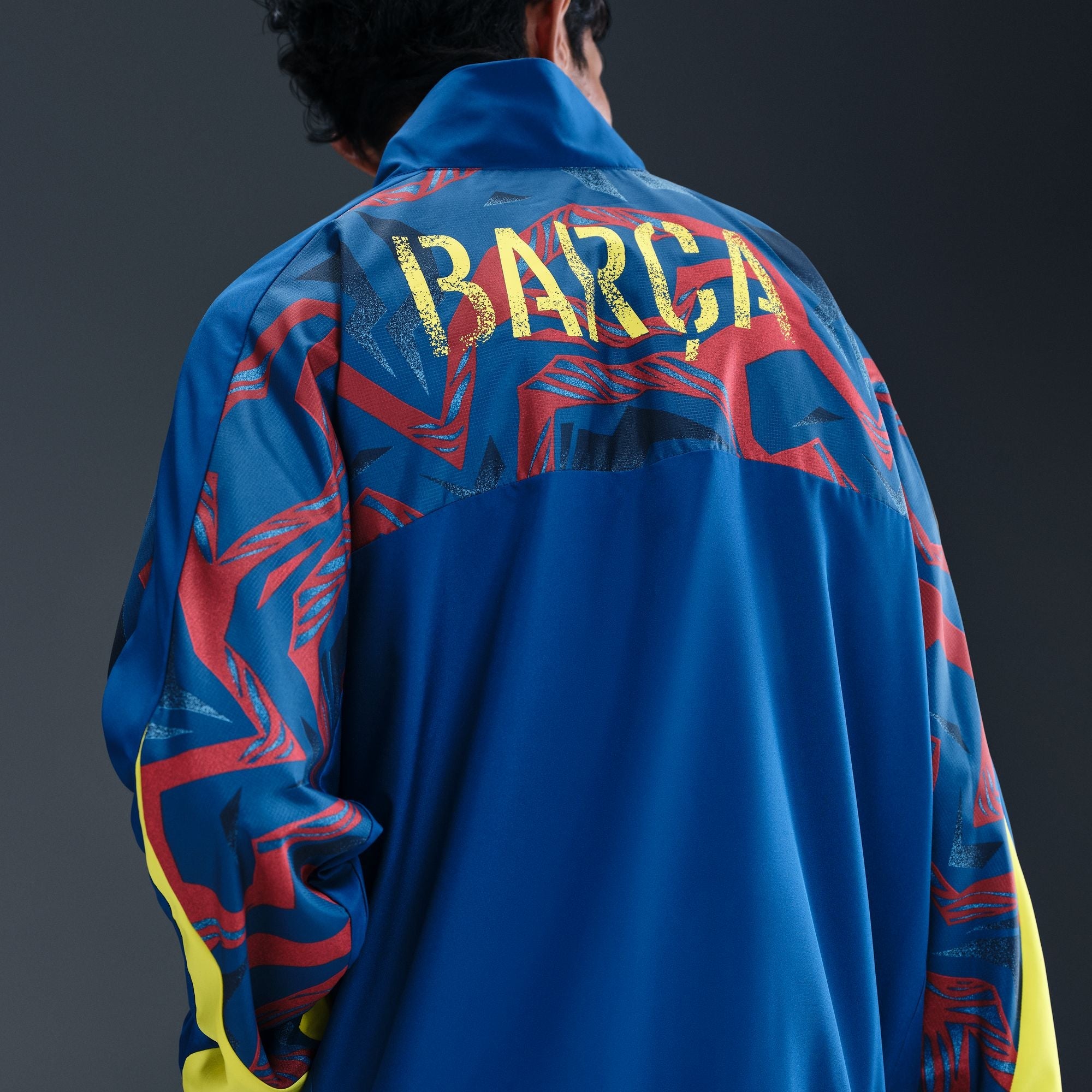 FC Barcelona Starting 5 SE Men's Nike Soccer Woven Jacket – Soccer90
