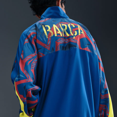 FC Barcelona Starting 5 SE Men's Nike Soccer Woven Jacket - Soccer90