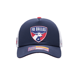 FC Dallas Fan ink Aspen Trucker Hat - Soccer90