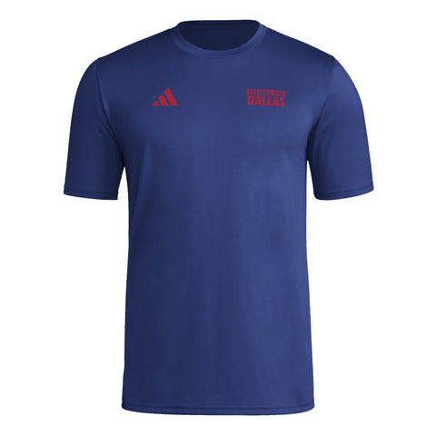 FC Dallas Pregame Logo Navy Tee - Soccer90