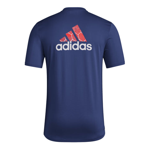 FC Dallas Pregame Wordmark Navy Tee - Soccer90